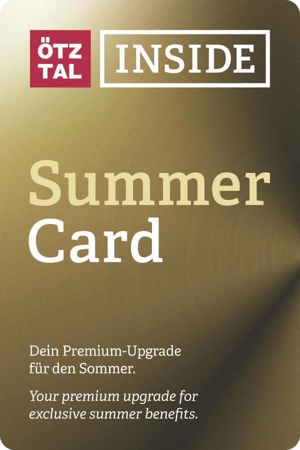Hotel Hubertus Inkl Summer Card Зёльден Экстерьер фото